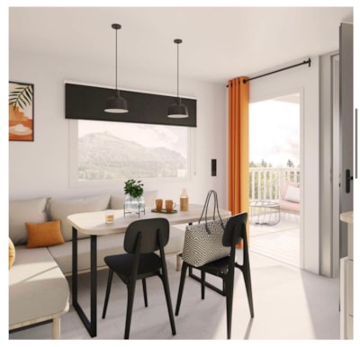 MOBIL HOME 28m2 confort+ 2chb 5 pers
