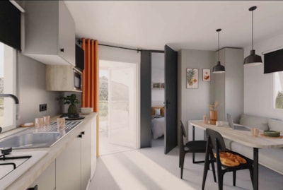 MOBIL HOME 28m2 confort+ 2chb 5 pers