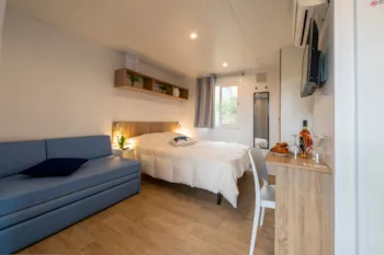 Bedroom - Mobile Home Studio - Camping Village Il Poggetto