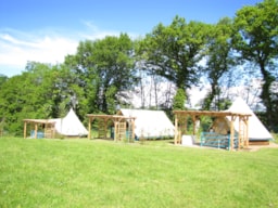 Huuraccommodatie(s) - Bungalow Tent Amazone 20M² - Camping Le Val Saint Jean