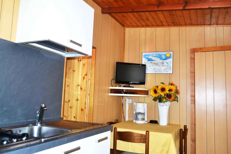 Chalet Avec Deux Chambres Communicantes