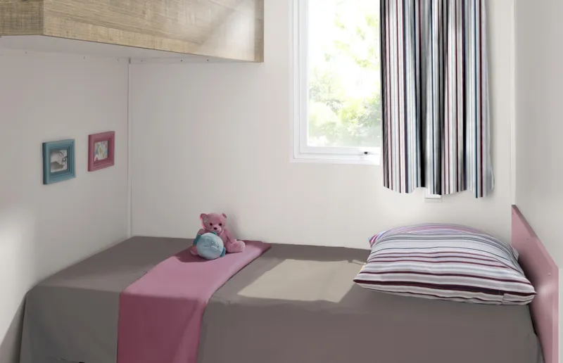 Mobil-Home Confort 25M² (2 Chambres) + Terrasse + Tv - Adapté Aux Personnes À Mobilité Réduite