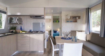 Mobile home Standard 25m² (2 bedrooms) + terrace 6m² - 10m² + TV — 4