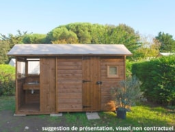 Kampeerplaats(en) - Premiumformule: Standplaats 10A Uitgerust Met Een Freecamp (Hut Met Sanitair En Open Keuken) - Flower Camping Cap Finistère