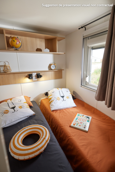 Homeflower premium 35m² (3 bedrooms) + CLIM + semi-covered terrace + TV + sheets + towels — 6