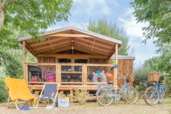 Accommodation - Cosyflower Premium 38M² (2 Bedrooms) + Tv + Dishwasher + Sheets + Towels + Covered Terrace - Flower Camping Cap Finistère