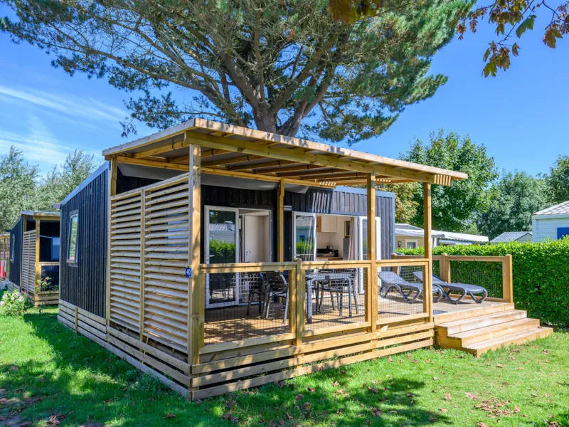 Homeflower Premium 29M² (2 Chambres) + Clim + Terrasse Semi-Couverte + Tv + Draps + Serviettes