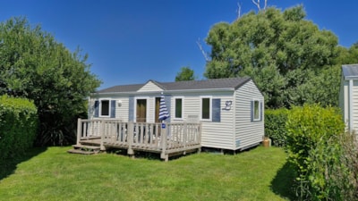 Standard Mobile Home 32m² (3 bedrooms) + terrace 10m² + TV — 2