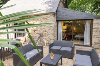 Mietunterkunft - Haus Champ 50M² - Camping Sunêlia L'Orangerie de Lanniron