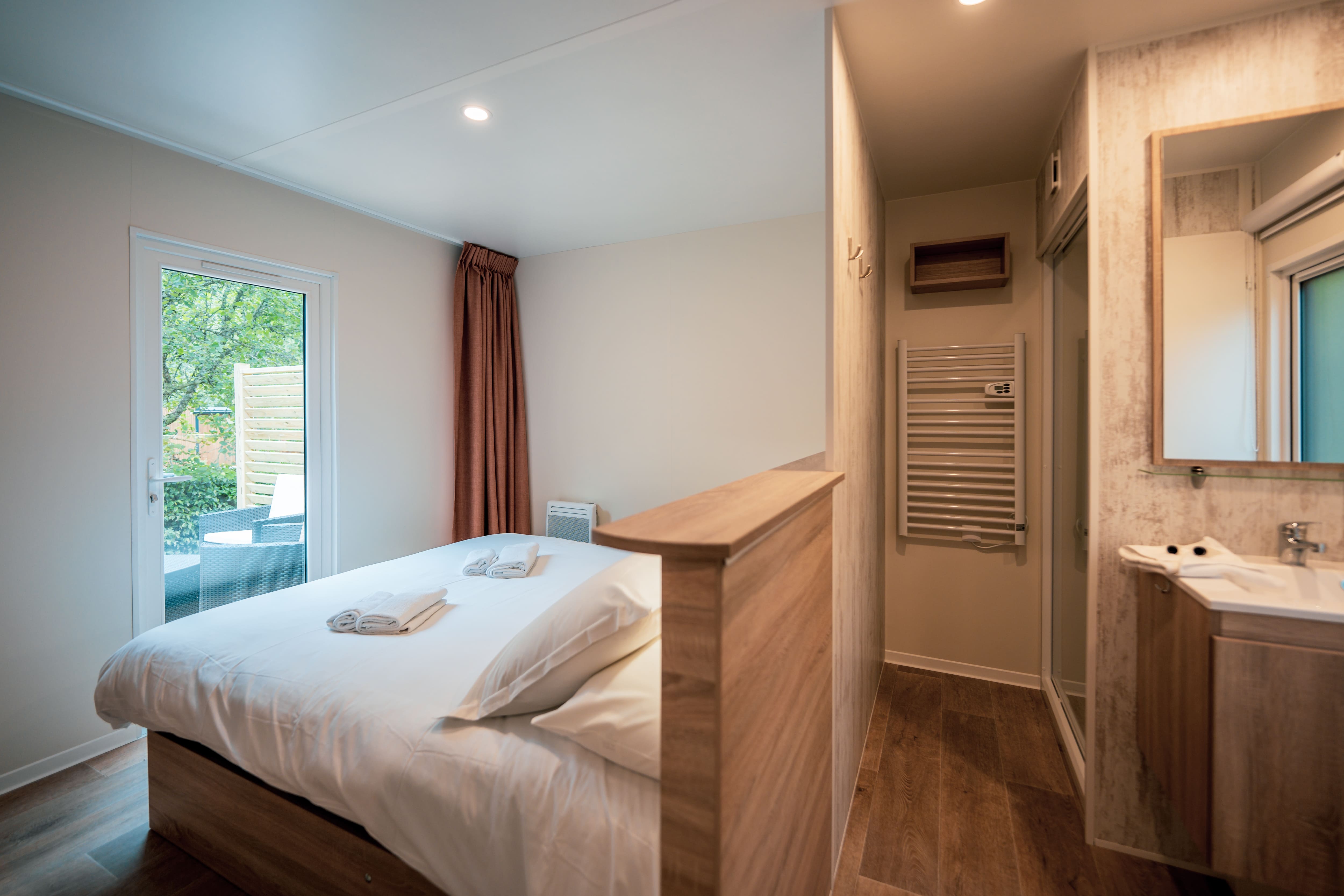 Location - Sunêlia Luxe Suite 7 Personnes - 4 Chambres - Camping Castel L'Orangerie de Lanniron