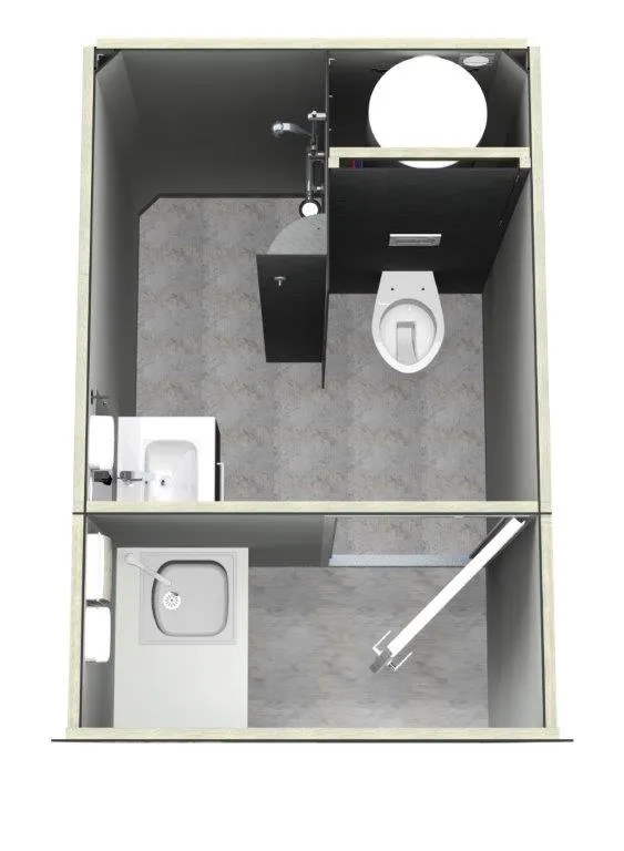 Emplacement Luxe Sanitaire Individuel