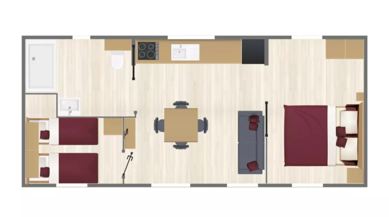 Sunêlia Prestige 2 camere - Adatto alle persone diversamente abili