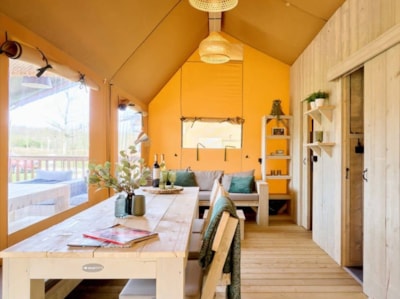 Safari tent 9 persons - 4 bedrooms — 2