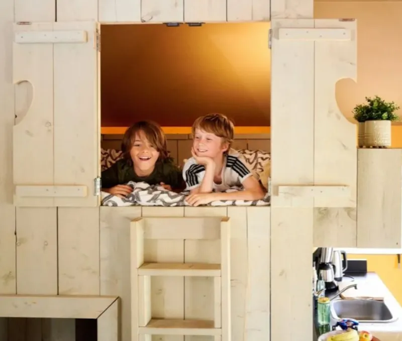 Tente Safari 9 Personnes - 4 Chambres