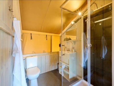 Safari tent 9 persons - 4 bedrooms — 6