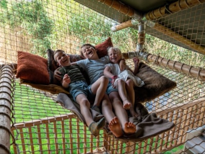 Safari tent 9 persons - 4 bedrooms — 9