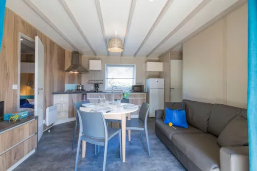 Location - Chalet Navire 3 Chambres 35M² 2017/2018 - image n°2 - Camping Ile de la Comtesse