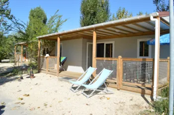 Mietunterkunft - Chalet Navire 3 Zimmer 35M² 2017/2018 - Camping Ile de la Comtesse