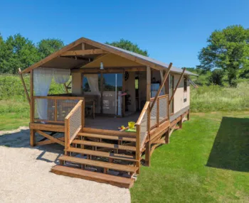 Mietunterkunft - Lodge Havana 27M² 2 Zimmer 2020 - Camping Ile de la Comtesse