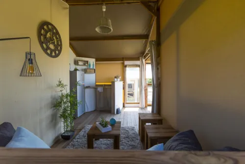 Location - Lodge Havana  27M² 2 Chambres 2020 - image n°9 - Camping Ile de la Comtesse