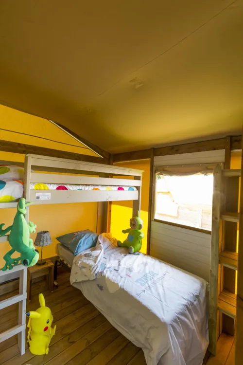Location - Lodge Havana  27M² 2 Chambres 2020 - image n°6 - Camping Ile de la Comtesse