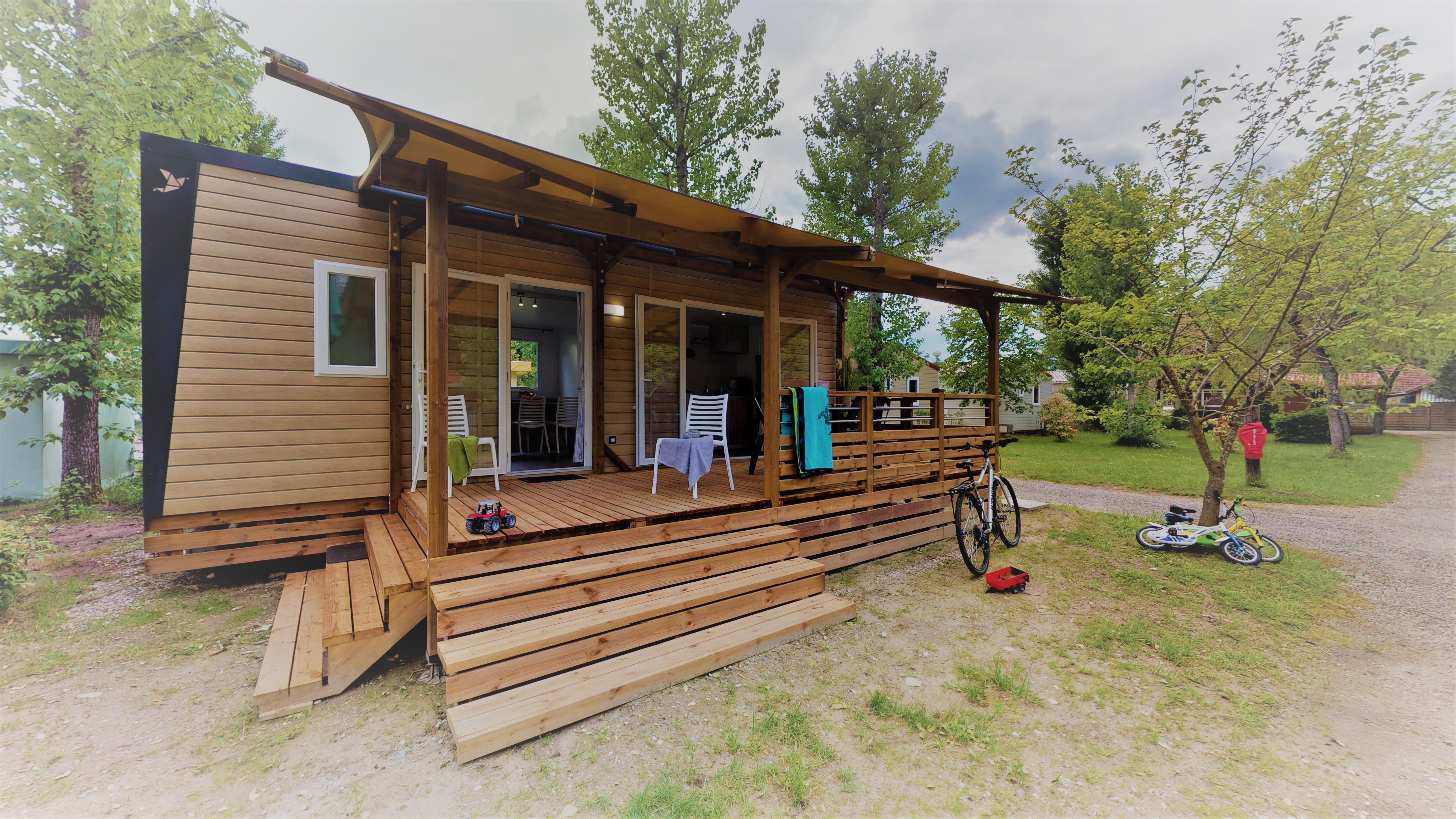 Mietunterkunft - Mobilheim Nautic 2 Schlafzimmer 29M² 2019 - Camping Ile de la Comtesse