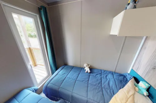 Location - Chalet Navire 3 Chambres 35M² 2017/2018 - image n°7 - Camping Ile de la Comtesse