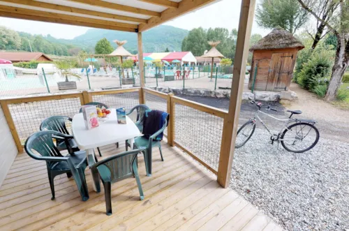 Location - Chalet Navire 3 Chambres 35M² 2017/2018 - image n°5 - Camping Ile de la Comtesse