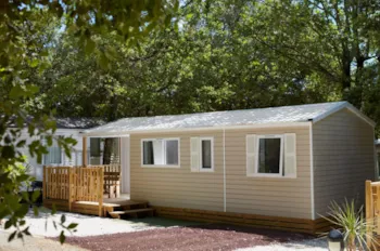 Mietunterkunft - Mobilheim Voilier 3 Zimmer 28M² 2014/2021 - Camping Ile de la Comtesse