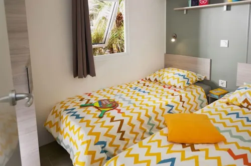 Location - Mobil Home Voilier 3 Chambres 28M² 2014/2021 - image n°5 - Camping Ile de la Comtesse