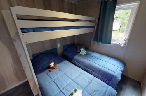 Location - Chalet Chalutier 2 Chambres 31M² 2018 - image n°4 - Camping Ile de la Comtesse