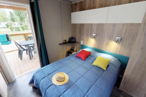 Location - Chalet Chalutier 2 Chambres 31M² 2018 - image n°5 - Camping Ile de la Comtesse
