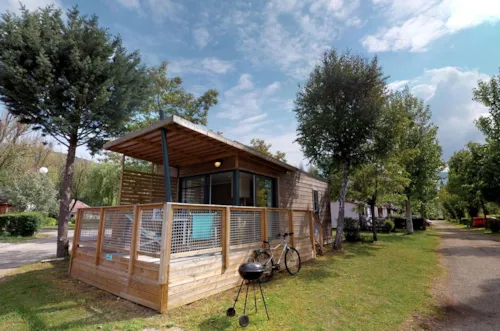 Location - Mobil Home Bois Atlantis Péniche  29M² 2 Chambres 2018 - image n°2 - Camping Ile de la Comtesse