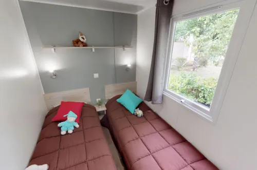 Location - Mobilhome Voilier 2 Chambres 27M² 2014/2020/2021 - image n°4 - Camping Ile de la Comtesse