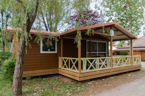 Location - Chalet Croisière Adapté Pmr 35M² 2 Chambres - image n°2 - Camping Ile de la Comtesse