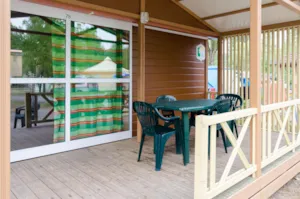 Locatif - Chalet Croisière 3 Zimmer 35m² - Camping Ile de la Comtesse