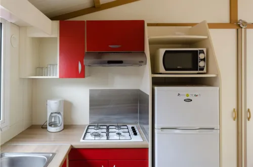 Location - Chalet  Croisière 3 Chambres 35M² - image n°5 - Camping Ile de la Comtesse