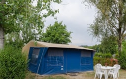 Location - Tente Zodiac 20M² Sans Sanitaire - Camping Ile de la Comtesse