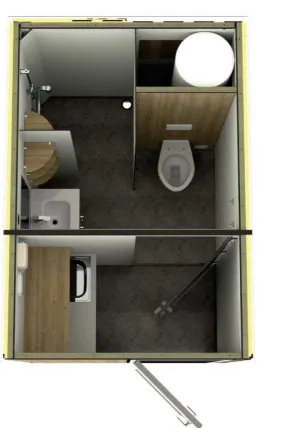 Emplacement - Forfait Premium Avec Salle De Bain Et Cuisine - image n°2 - Camping Ile de la Comtesse