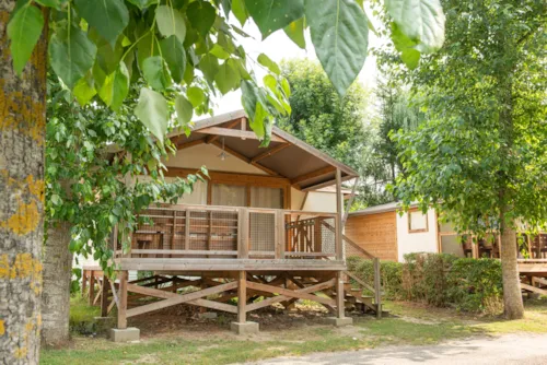 Location - Lodge Havana  27M² 2 Chambres 2020 - image n°1 - Camping Ile de la Comtesse