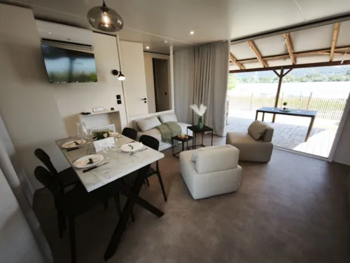 Mietunterkunft - Cottage Horizon Avec Spa - image n°8 - Camping Ile de la Comtesse