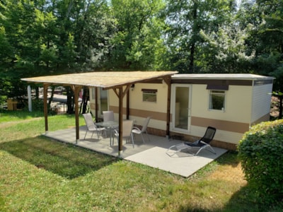 Vintage Mobile-home 2 Bedrooms (2 adults + 2 children)