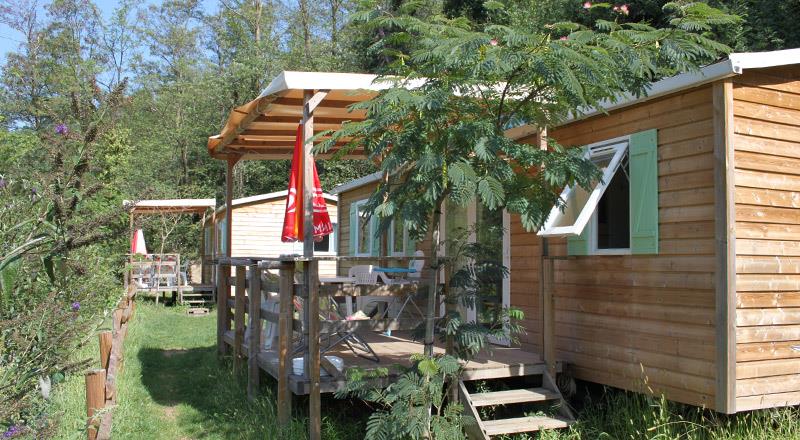 Location - Cottage Loft 3 Chambres Terrasse Couverte - Camping Mas de Champel