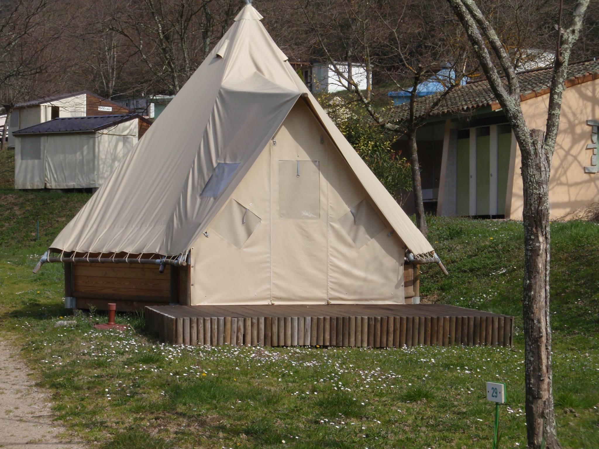 Tipi Canvas And Wood 18Sqm 2 Bedroom River Edge Tipi Canvas And Wood 18Sqm 2 Bedroom River Edge