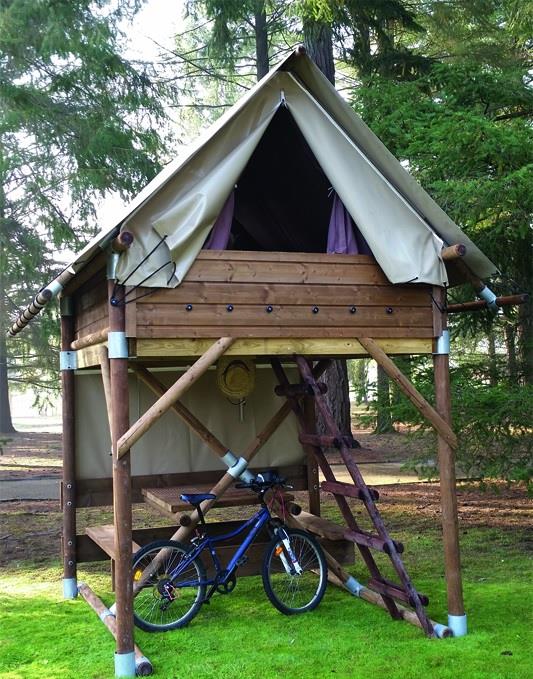 Bivouac (Tent Perched On Stilts) 1 Bedroom Bivouac (Tent Perched On Stilts) 1 Bedroom