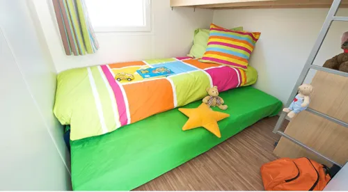 Accommodation - Mobile-Home Tithome 21M² - Standard - 2 Bedrooms - Without Sanitary - Canvas Terrace - image n°3 - Flower Camping Mas de Champel