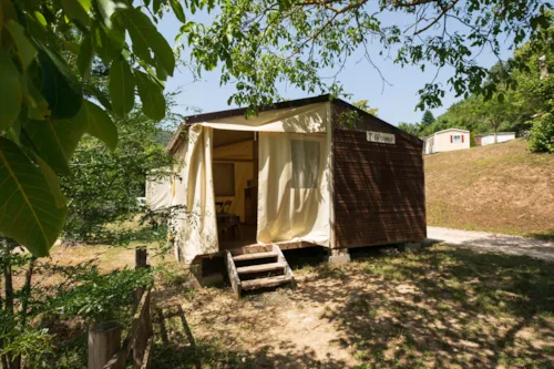 Accommodation - Mobile-Home Tithome 21M² - Standard - 2 Bedrooms - Without Sanitary - Canvas Terrace - image n°2 - Flower Camping Mas de Champel