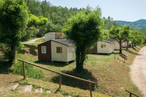  - Mobile-Home Tithome 21m² - Standard - 2 bedrooms - Without sanitary - canvas terrace - Flower Camping Mas de Champel