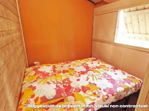 Accommodation - Cosyflower Premium 38M² - 2 Bedrooms - Covered Terrace-Tv - Sheets + Towels Included Airconditioning - image n°5 - Flower Camping Mas de Champel