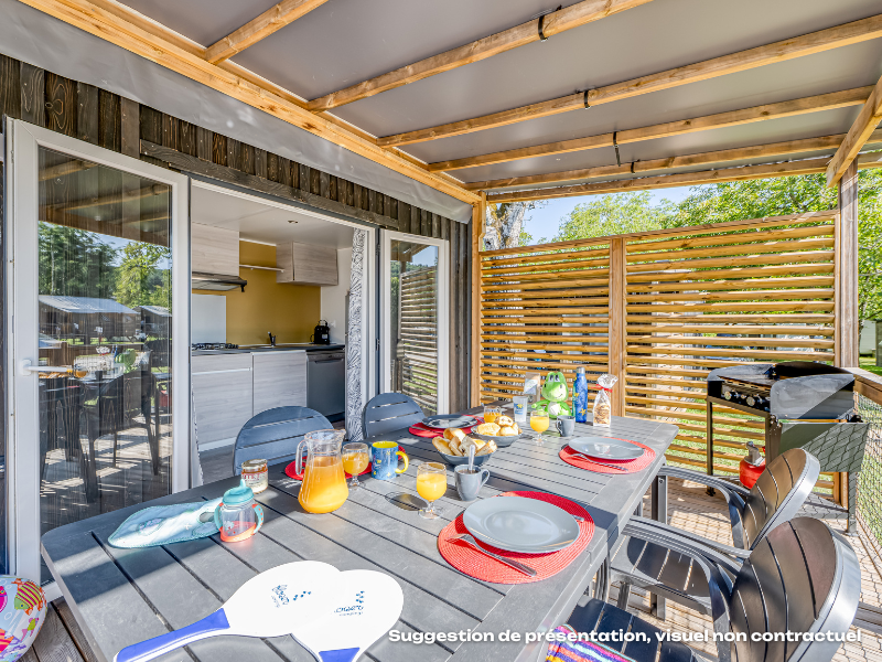 NEW // Homeflower Premium 29m²PMR (2ch) + terrasse + TV + LV + Clim + Draps + Serviettes